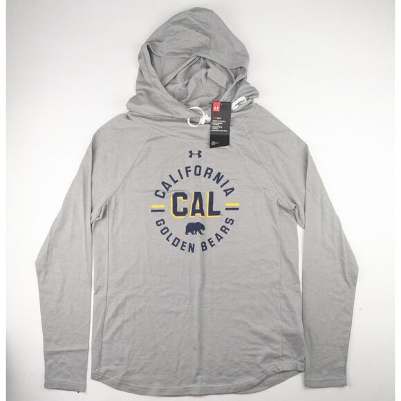 Under Armour University of California Cal Bears Women's Hooded LS Tee - Medium - Picture 1 of 5